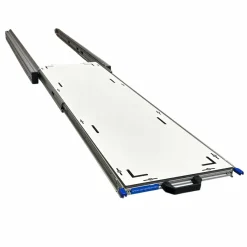 Aluminium 120 x 30 cm Heckauszug mit Global-Volkern-Platte