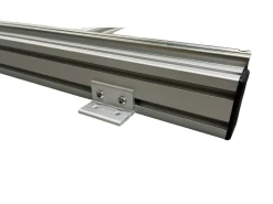 Aluminium 120 x 60 cm Heckauszug mit 5 geschlossenen Boxen