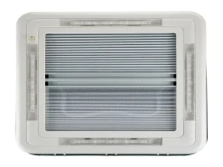 AOYI Skylight LED 40x40 cm dachluke mit dauerbelüftung - Smoke