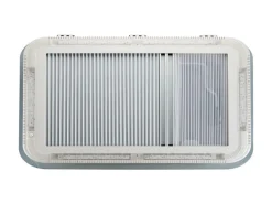 AOYI Skylight LED 70x50 cm dachluke mit dauerbelüftung - Smoke