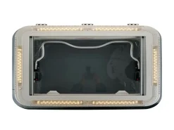 AOYI Skylight LED 70x50 cm dachluke mit dauerbelüftung - Smoke