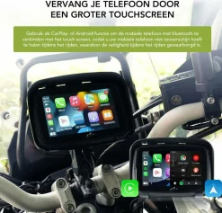 BergGPS 5-Zoll Motornavigatie met Apple Carplay & Android