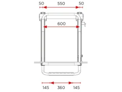 BR-Systems elektrischer Bike-Lift Heck-Fahrradträger - Short