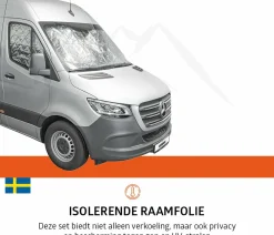 Campout Mercedes Sprinter von 04-2006 Fensterisolationsset