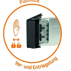 Caratec Flex CFA 102L ausziehbare TV-Halterung
