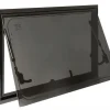 DWS Camping 900 x 450 mm Klappfenster mit Kombirollo - Black