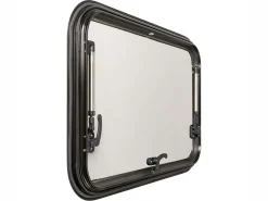 DWS Camping 700x350mm Klappfenster mit Kombirollo - Transparent