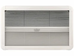 DWS Camping 800x400mm Klappfenster mit Kombirollo - Transparent