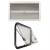 DWS Camping 700x450mm Klappfenster mit Kombirollo - Transparent