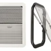 DWS Camping 350x500mm Klappfenster mit Kombirollo - Transparent