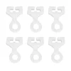6er-Set Obelink Gardinenfeststeller T-Profil