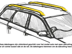 Farad Dachreling Dachträger - Honda Shuttle 1997-2002