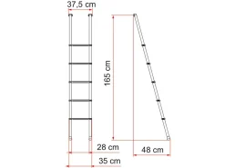 Fiamma Deluxe 5B Leiter