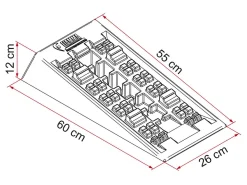 Fiamma Level System Jumbo Auffahrkeil