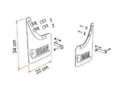 Fiamma Mud Flap Front