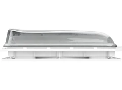 Fiamma Turbo Vent 40 x 40 Dachluke mit Ventilator - Transparent