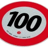 Höchstgeschwindigkeit von 100 km / h