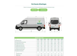 Hindermann Ducato ab 2007 H3 Insektenvorhang Hecktür