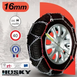 Husky Professional 240 Schneekette - Set von 2