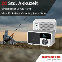 Kathrein DAB+ 1 mini Radio - Silver