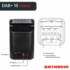 Kathrein DAB+10 tower Radio