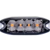 Led Flitser 4Leds Ece R65, Ece R10, Ip67 12/24V