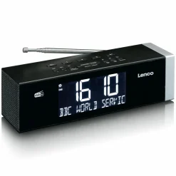 Lenco CR-640BK Stereo FM Radiowecker