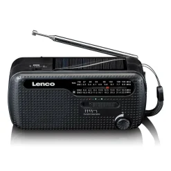 Lenco MCR-113BK Tragbares Notfall Radio