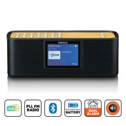Lenco PDR-045BK DAB+ Radio mit Bluetooth