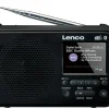 Lenco PDR-036BK DAB+/FM-Radio mit Bluetooth