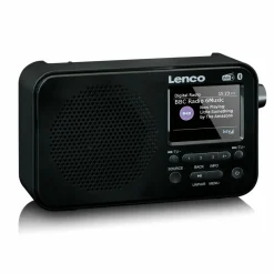 Lenco PDR-036BK DAB+/FM-Radio mit Bluetooth