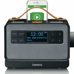 Lenco PDR-065BK UKW-/DAB+-Radio