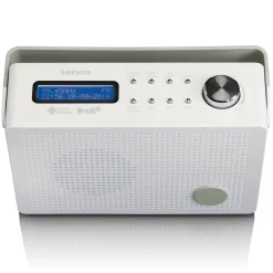 Lenco PDR-030WH Tragbares DAB/FM Radio