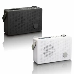 Lenco PDR-030WH Tragbares DAB/FM Radio