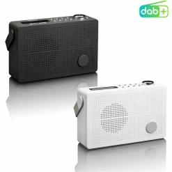 Lenco PDR-030WH Tragbares DAB/FM Radio