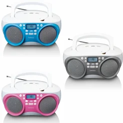 Lenco SCD-301 Radio - Pink