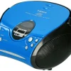 Lenco SCD-24 Tragbares FM-Radio - Blue