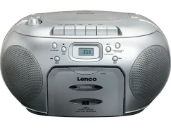 Lenco SCD-420 Tragbares FM-Radio - Grey