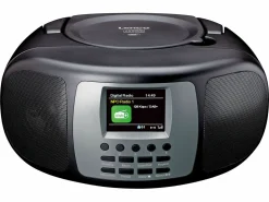 Lenco SCD-860BK Tragbares DAB+/FM Radio