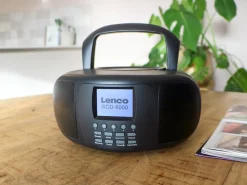 Lenco SCD-6000BK Tragbares Internetradio mit Bluetooth