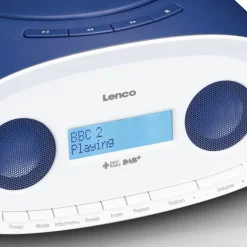 Lenco SCD-69BU Tragbares DAB+/FM Radio
