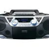 Lenco SCD-720SI CD-Player Boombox - Schwarz,Silber