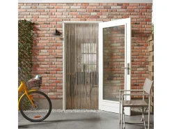 Livn Lines 90 x 210 cm Türvorhang - Grey
