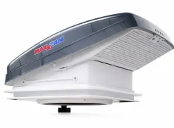 Maxxfan Deluxe Compact 28 x 28 Dachluke mit Ventilator - Transparent