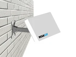 Megasat D4 Flachantenne - 1 Koaxialkabel