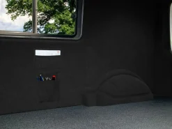Monstershop Wohnmobilstoff mit Taschen - Schwarz