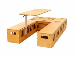 Moonbox 124 cm Modify Natur Van Campingbox mit Tisch
