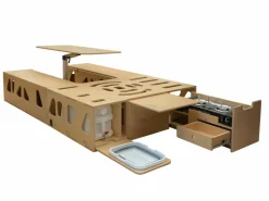Moonbox 124 cm Modify Special Van Campingbox mit Tisch