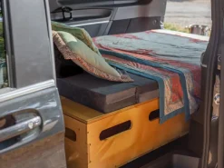 Moonbox 124cm Natur Van Campingbox mit Tisch