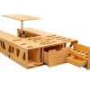 Moonbox Van/Bus 115cm Modify Natur Campingbox mit Tisch